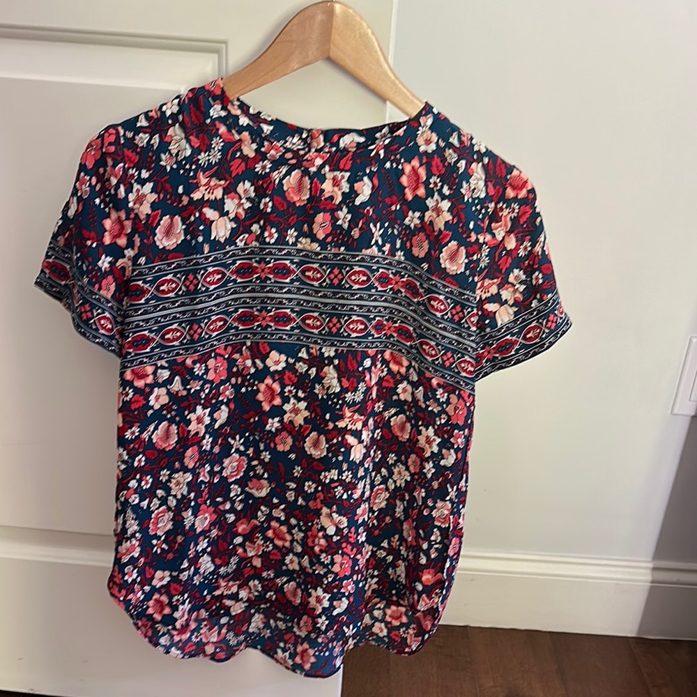 Floral Women's Top - Multicolor